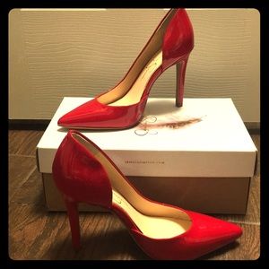 Jessica Simpson Claudette Red Heels